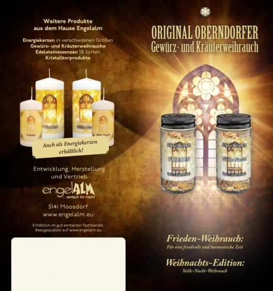 Flyer Räuchermischung Stille Nacht/Frieden